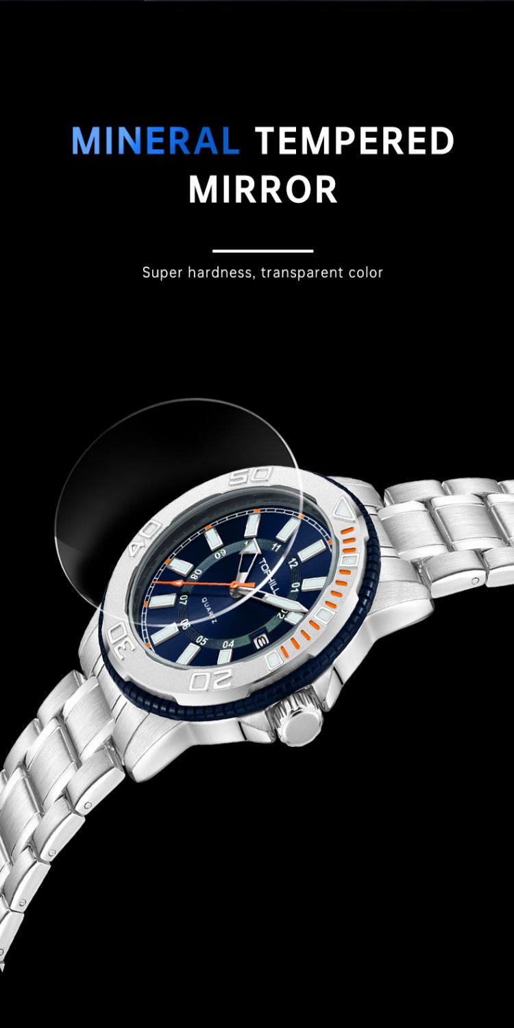 china quartz stainless steel watch