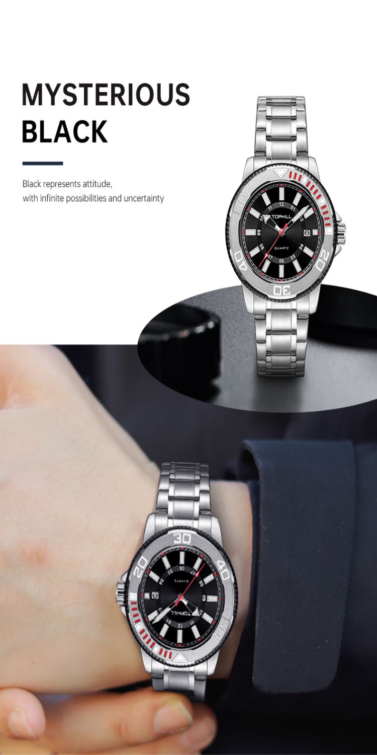 good quartz stainless steel watch