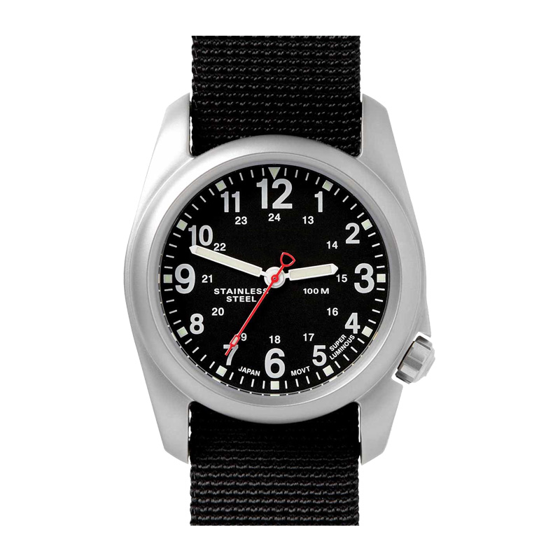 Bertucci Field USA Men's Watch: ST-0015, Nylon Strap, Ready to Ship