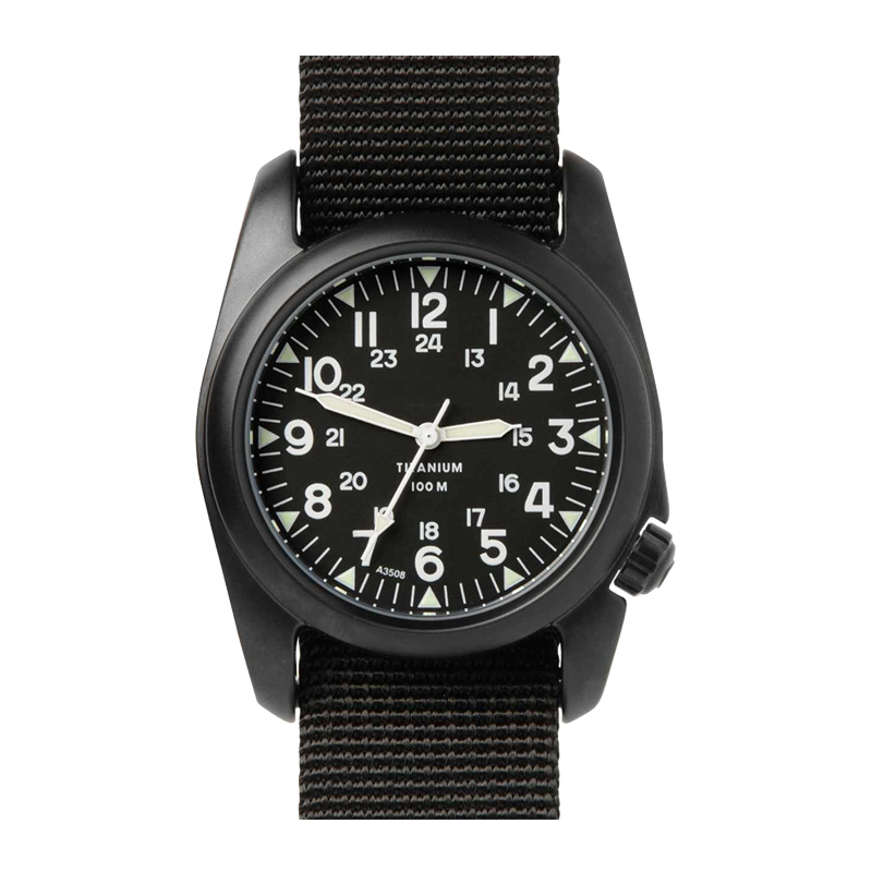 Bertucci Field USA Titanium Watches: ST-0016, Nylon Straps, Quick Shipping