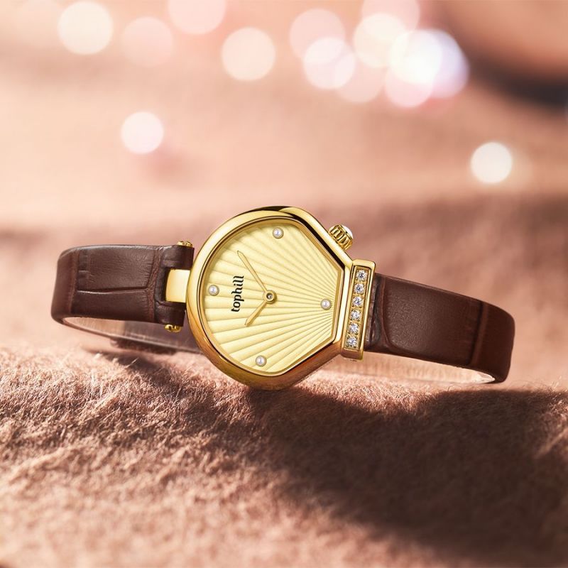 Timeless Accessories: Stainless Steel Quartz Watches for Women’s Formal Events(图1)