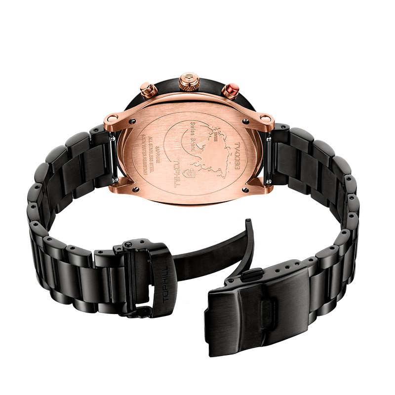 Why Do Professionals Prefer Stainless Steel Chronograph Watches for Daily Business Wear?(图1)