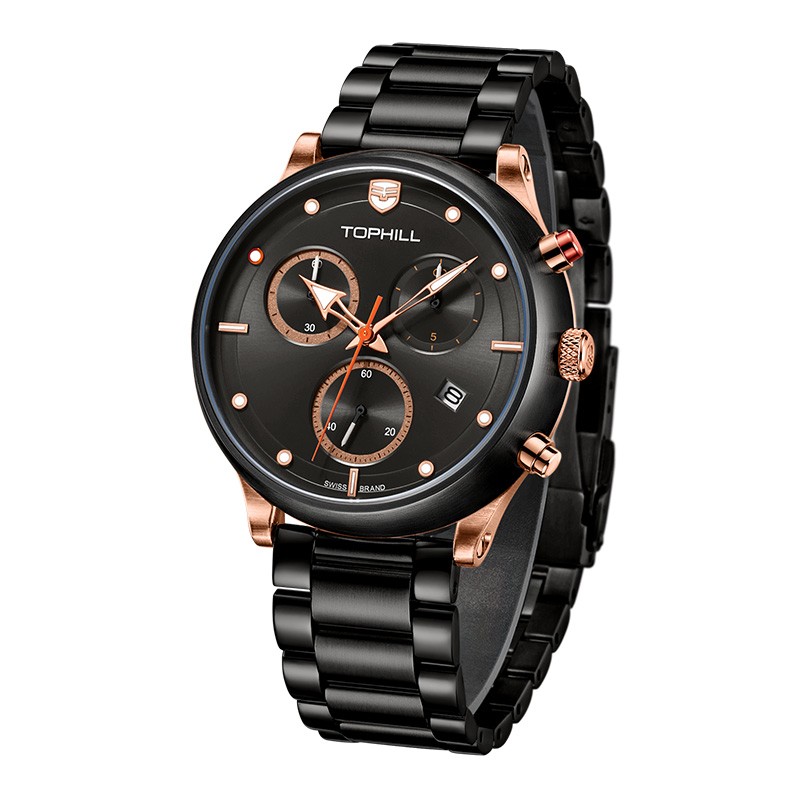 Why Do Professionals Prefer Stainless Steel Chronograph Watches for Daily Business Wear?(图3)