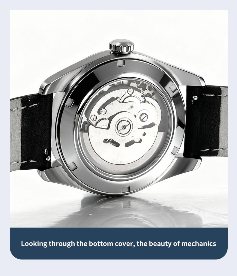 316L stainless steel luxury Mechanical watch - NH35 movement(图6)