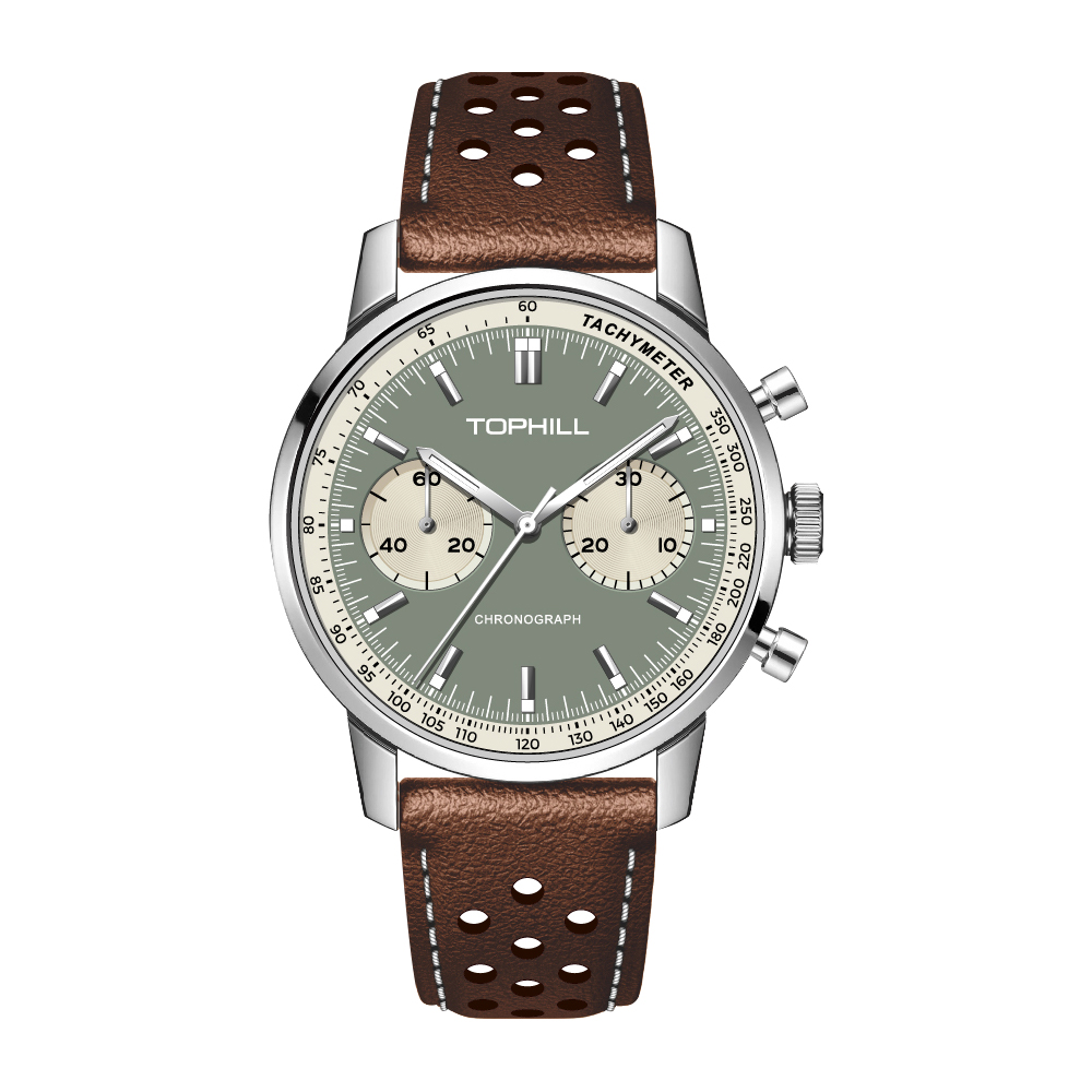 Seagull ST19 movement, mechanical chronograph, 316L steel, sapphire crystal glass—a must-have watch 
