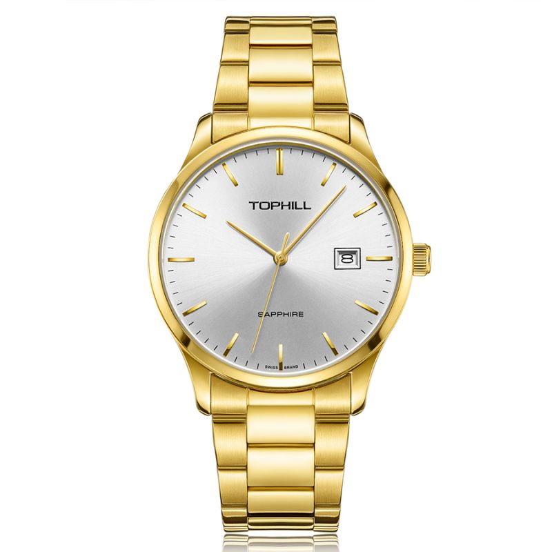 TW077G Stainless Steel Wrist Quartz Watches Accept Customization