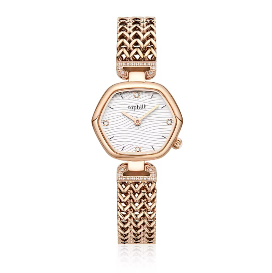 OEM ODM Sports Stainless Steel Watch Ladies Wrist Quartz Watch