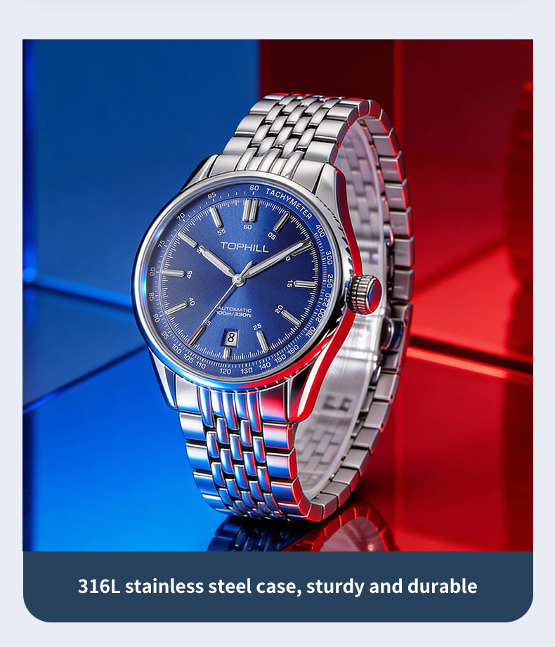 Mens watch with NH35 automatic mechanical movement.(图7)