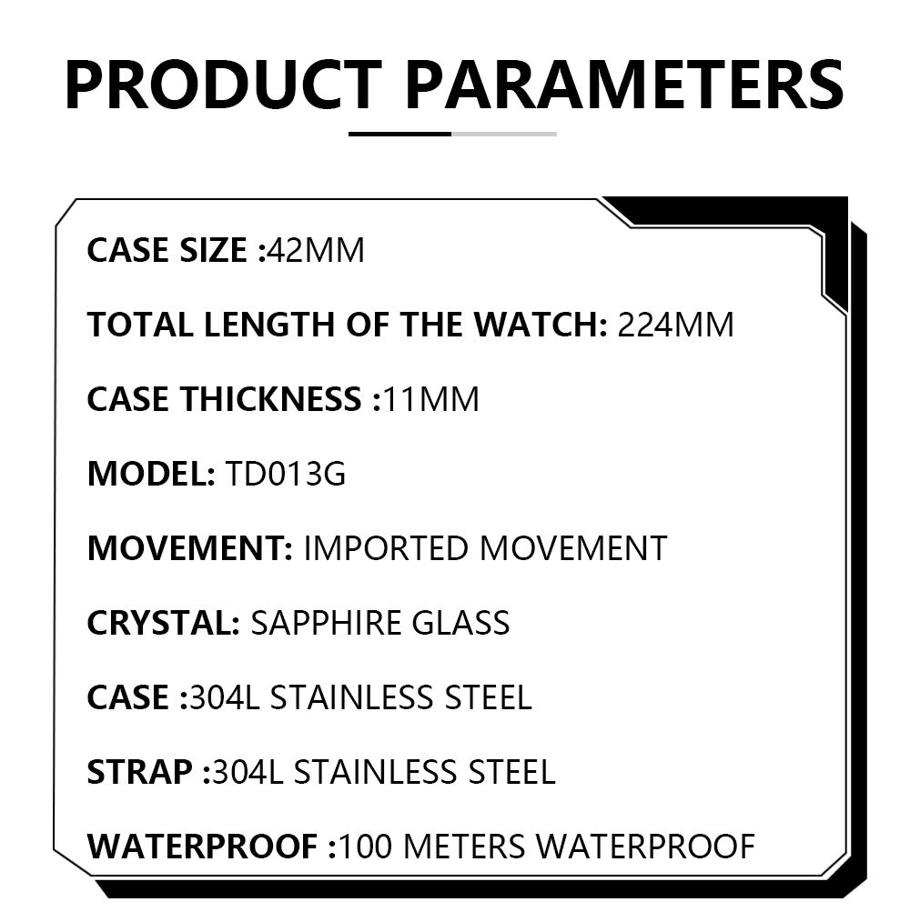 Eco-Drive Multi-Function Quartz Watch, Model TD013G(图10)