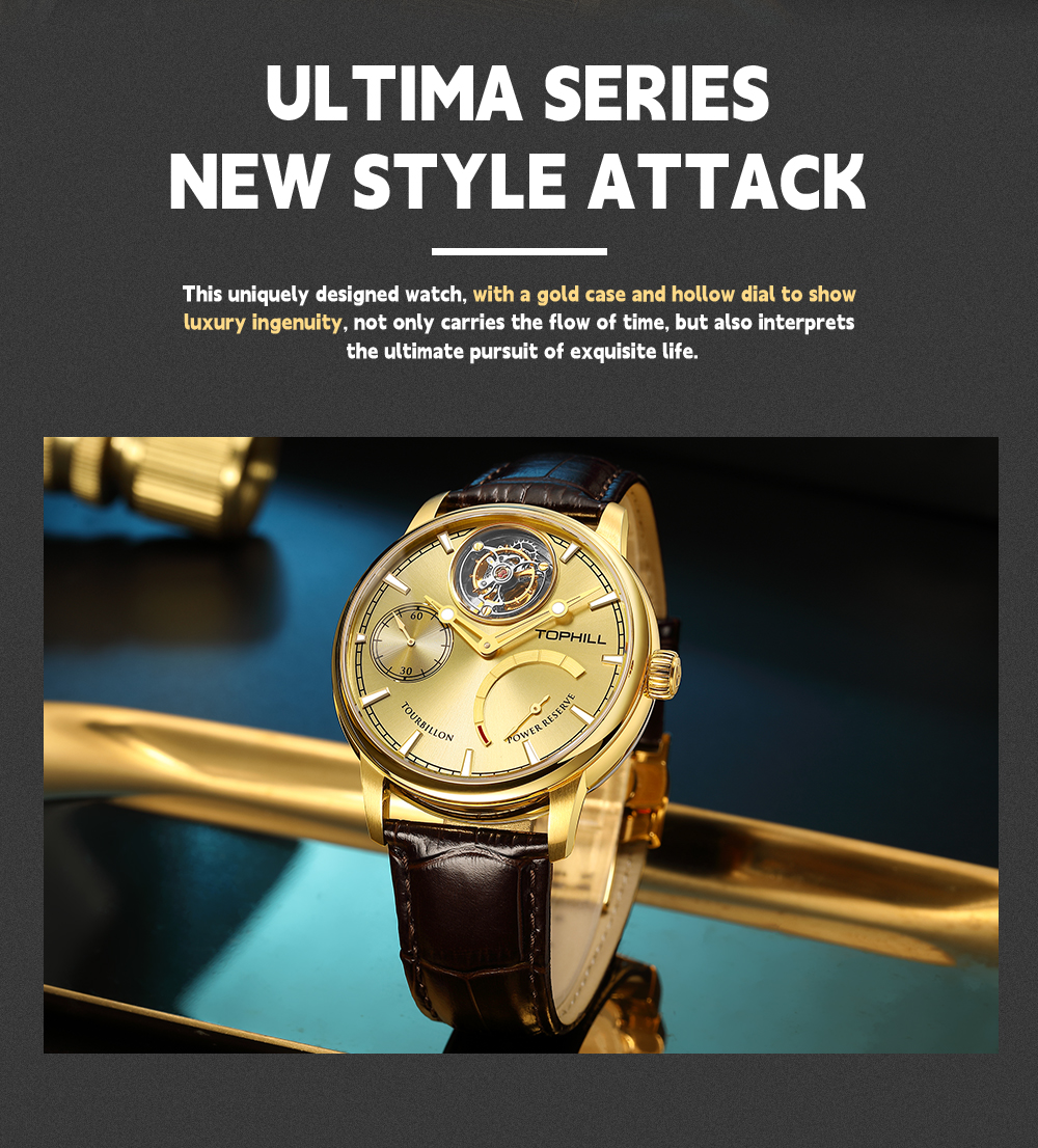 High-end complex function - Tourbillon watch(图1)