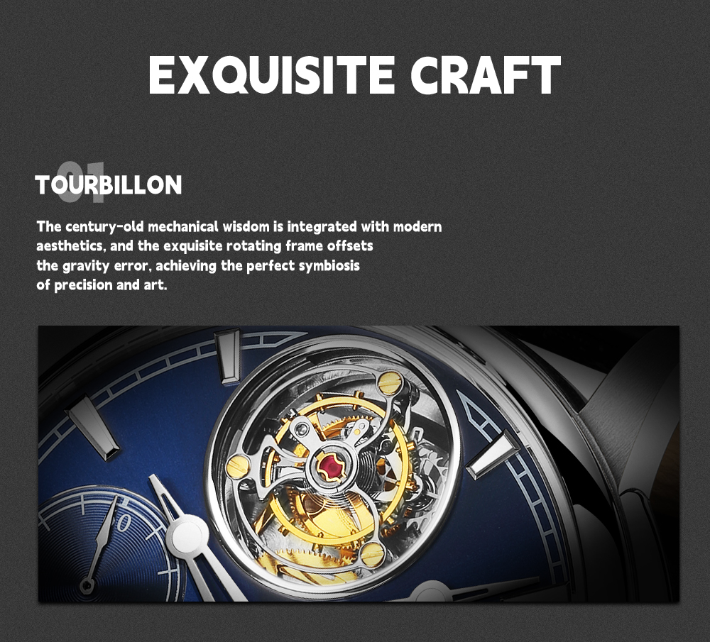 High-end complex function - Tourbillon watch(图2)