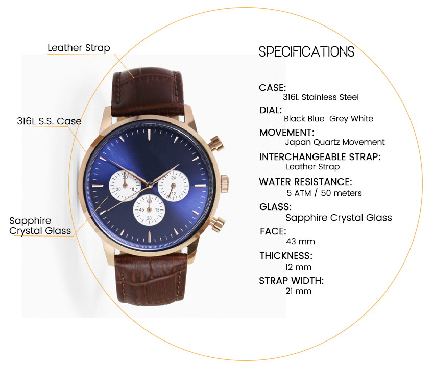 Can a Bold Waterproof Chronograph Watch Replace Your Dress Watch for Formal Events?(图2)